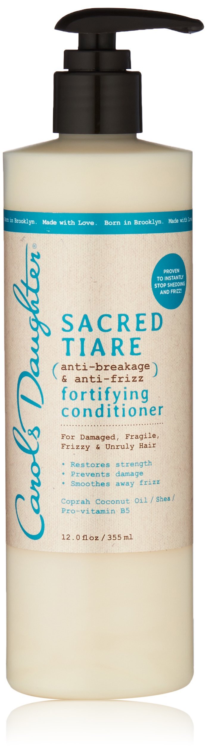 Carol's Daughter Sacred Tiare Anti-Breakage & Anti-Frizz Fortifying Conditioner, 12 Ounce