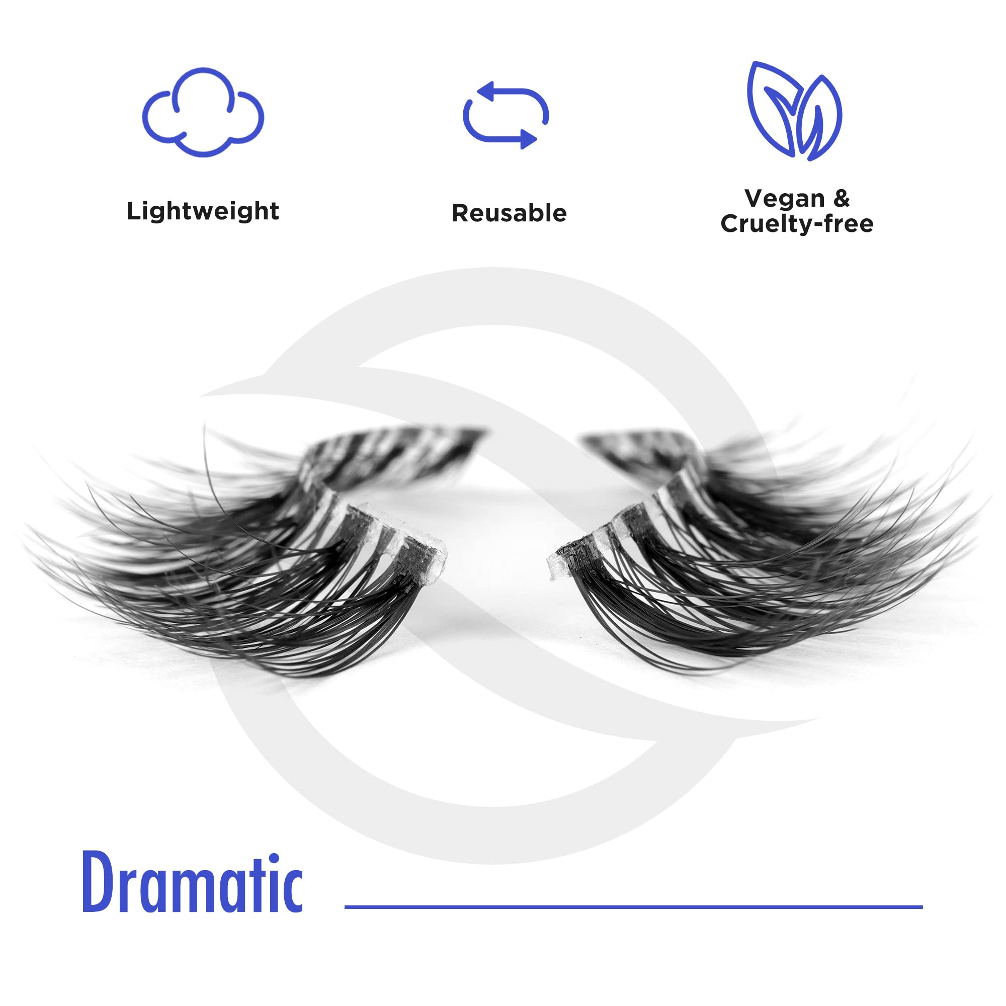 Eyelashes Natural Look False Lashes - Bepholan Fake Eyelashes 5D Super Fluffy False Eyelashes Clear Band Wispy Lashes 3-Pack Faux Mink Lashes,XMZ92