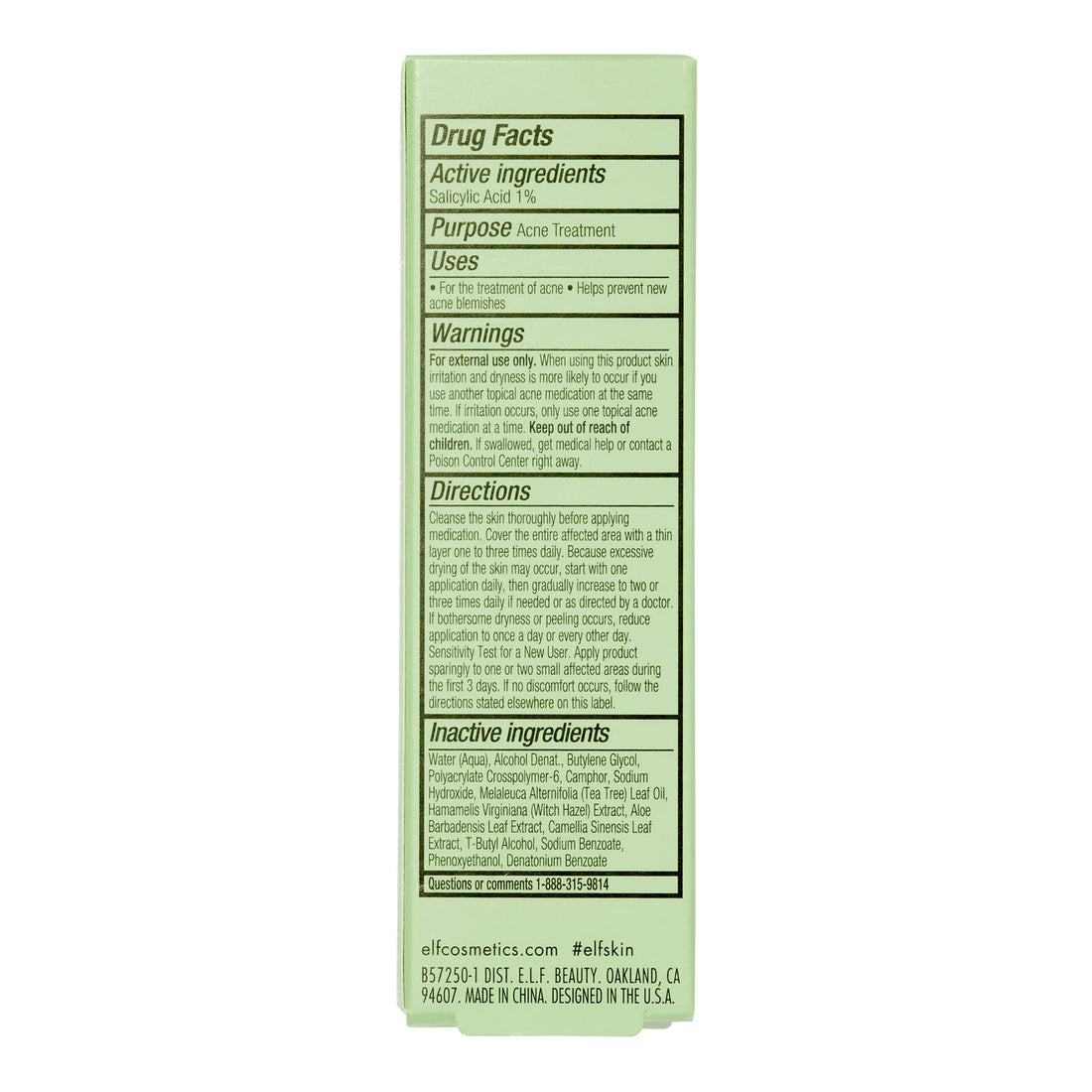 e.l.f. SKIN Blemish Breakthrough Acne Fighting Spot Gel, Roll-on For Treating Blemishes, Made With Salicylic Acid, Vegan & Cruelty-Free