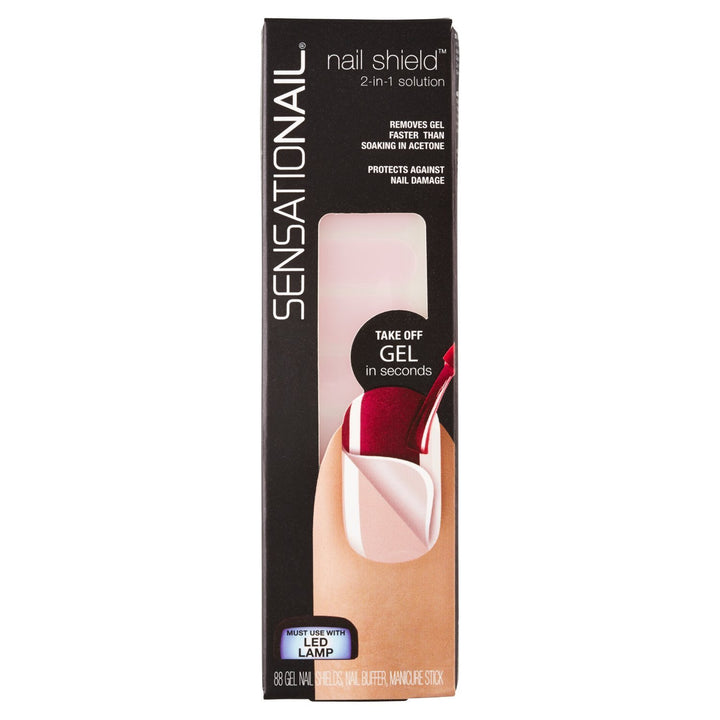 SensatioNail Shield 3 in 1 Nail Protector, .72 Ounce