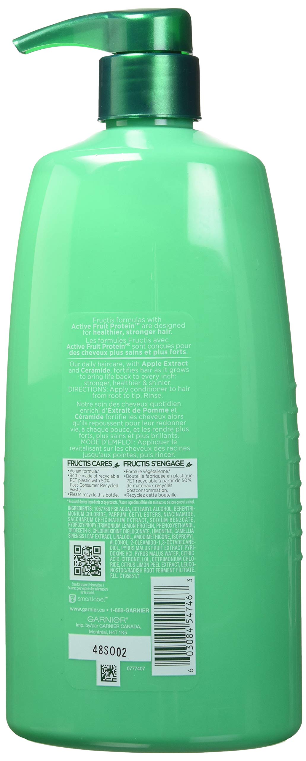 Garnier Fructis Grow Strong Conditioner, 33.8 fl. oz.