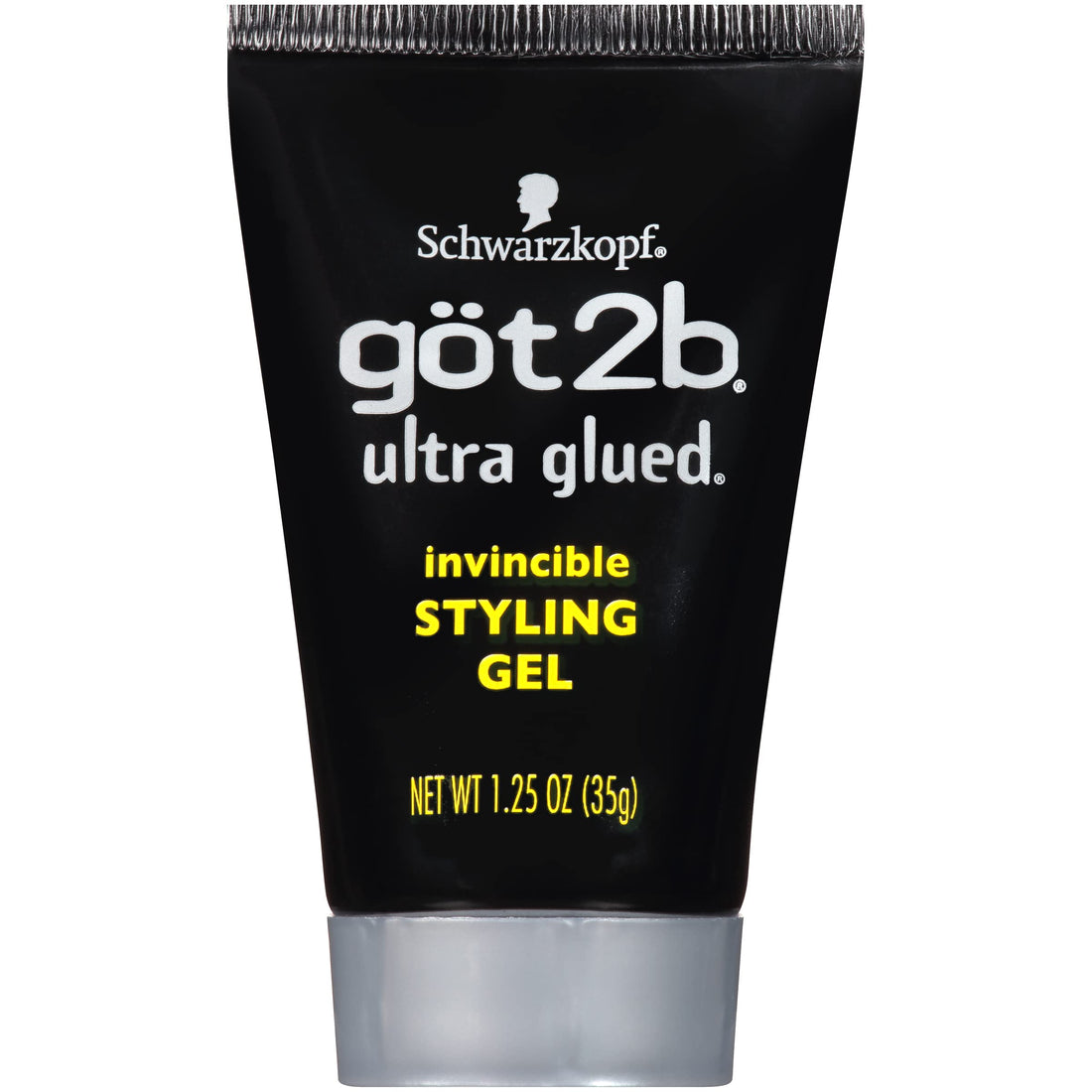 Got2B Glued Styling Spiking Hair Gel 2 - 6 oz tubes + 1 Travel 1.25 oz tube