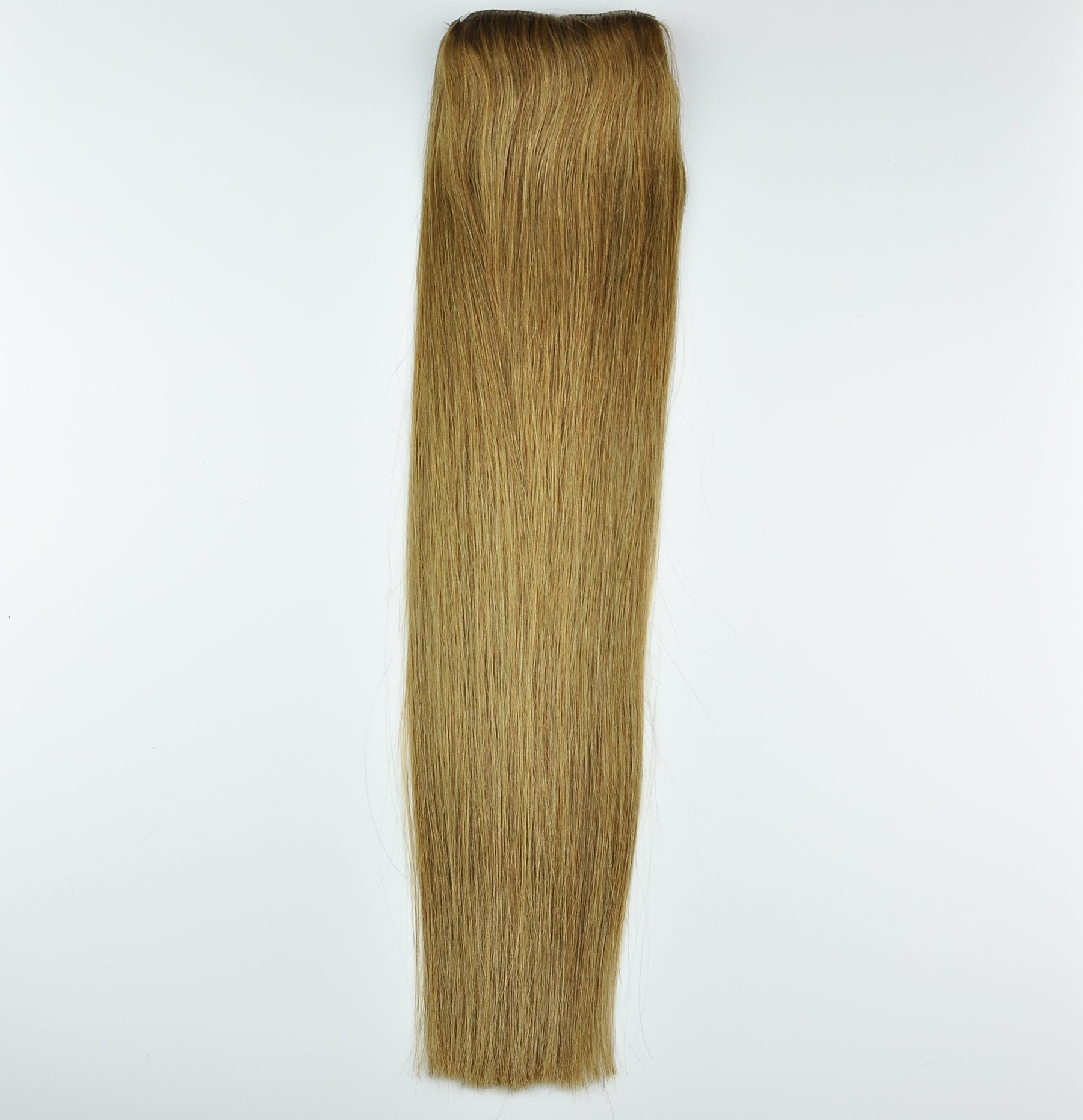 Tressmatch 16 18 Remy (Remi) Human Hair Clip In Extensions Light Brown (Color #8) 9 Pieces (Pcs) Full Head Set [Set Weight: 4.2oz/120grams]