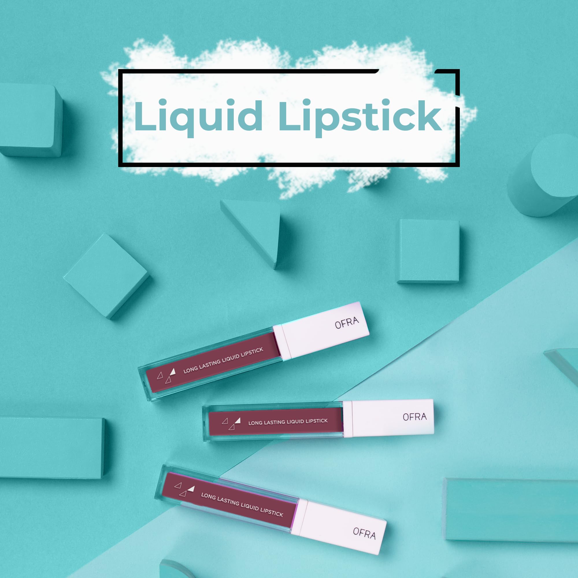 Ofra Long Lasting Liquid Lip Gloss for Women, Charmed, 0.2 Ounce