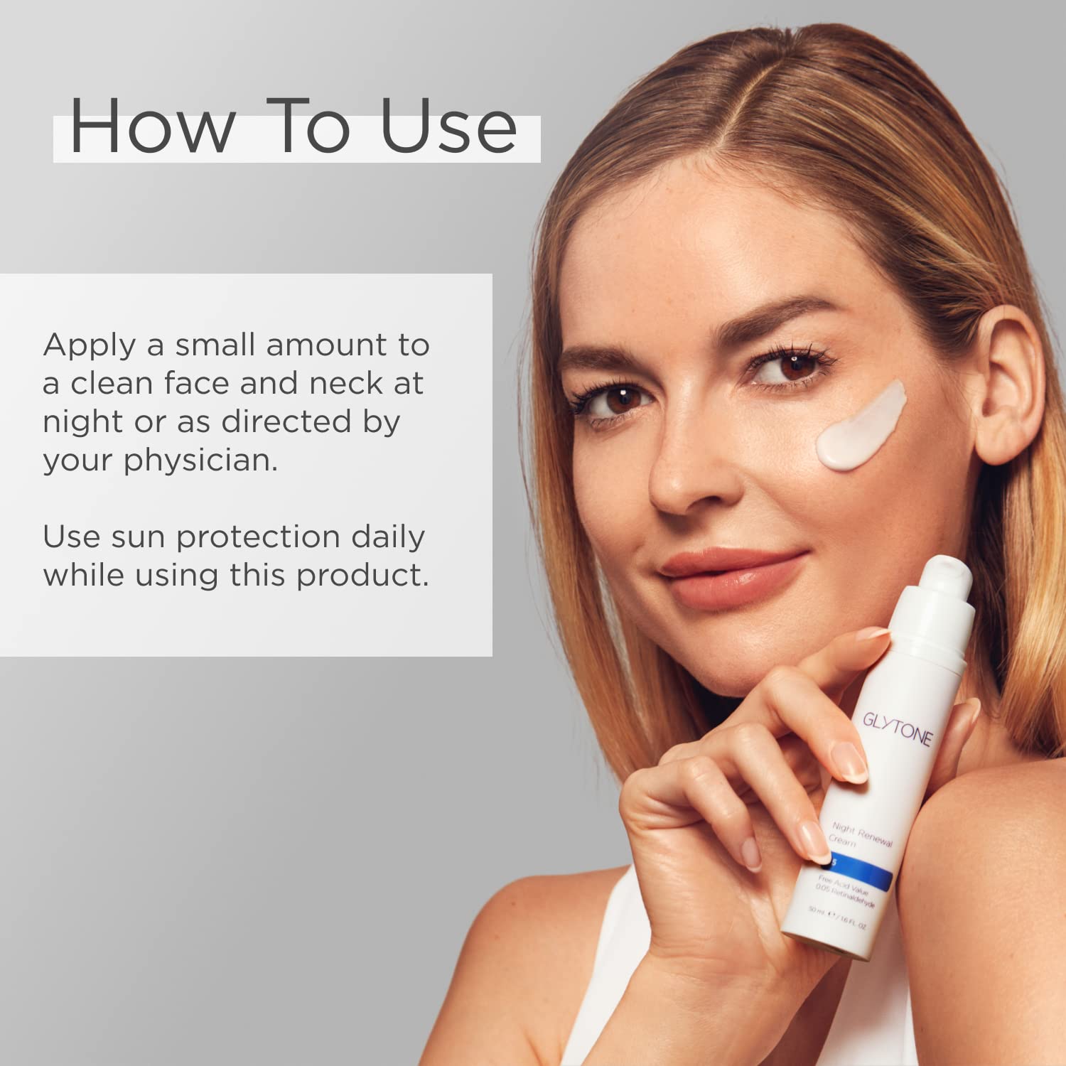 Glytone Night Renewal Cream, 1.6 Fl. Oz.