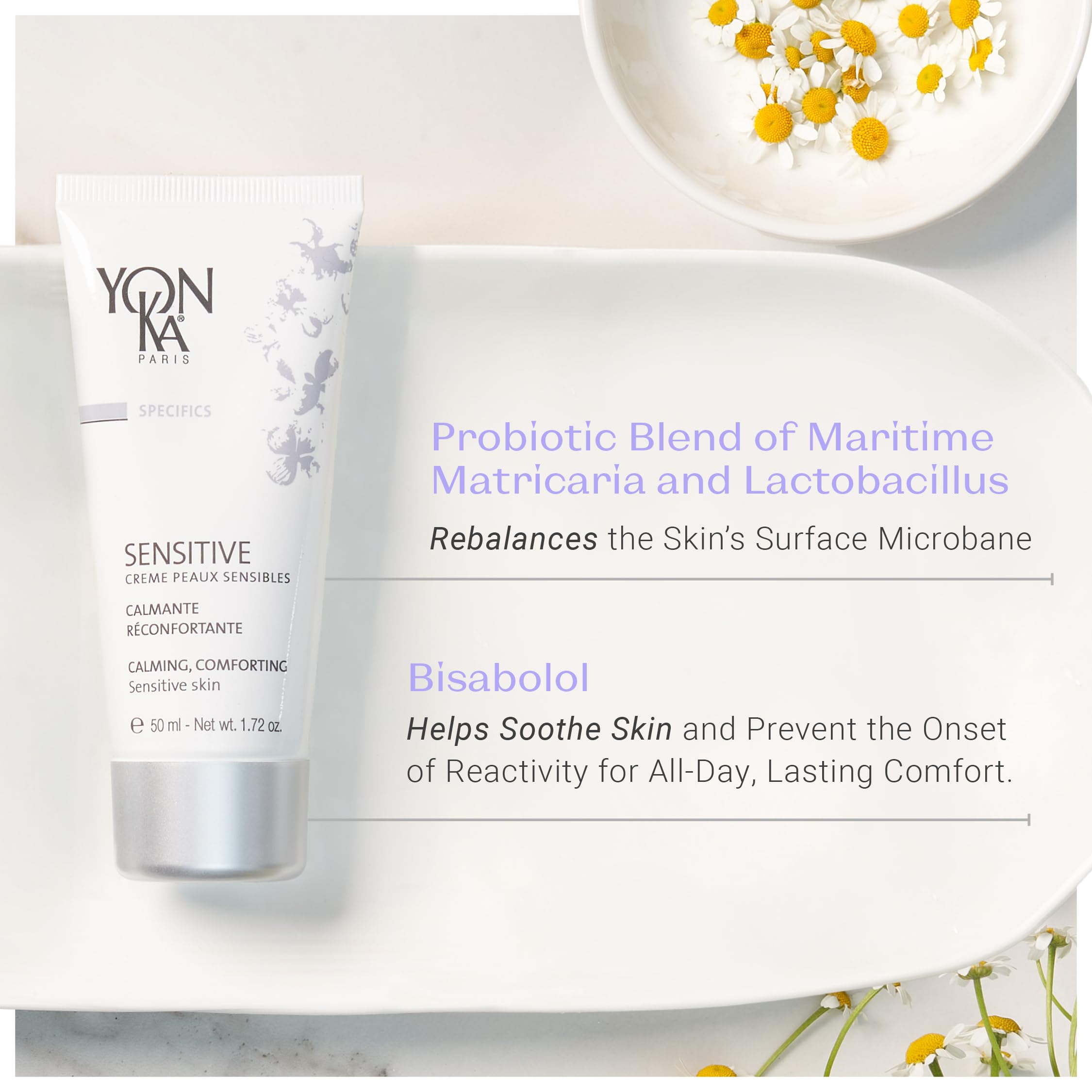 Yonka Sensitive Cream for Unisex - 1.72 oz Cream