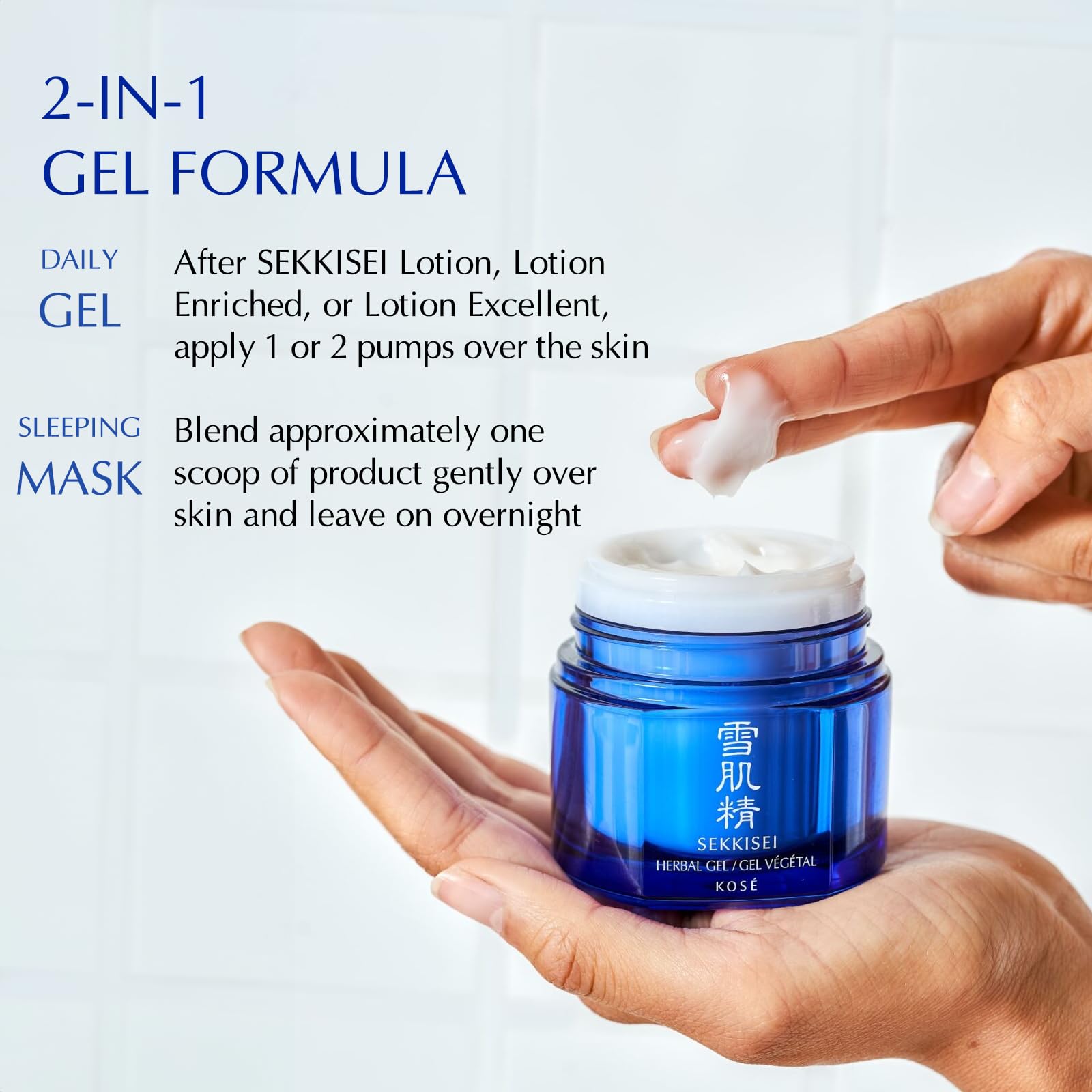 Kose Rainbow Herbal Gel (Refill)80 g