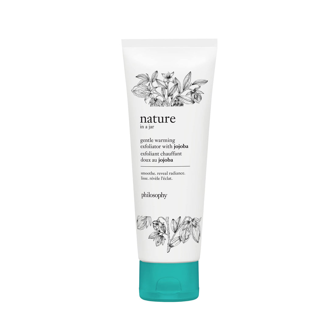 philosophy nature in a jar - gentle warming exfoliator with jojoba, 4 oz