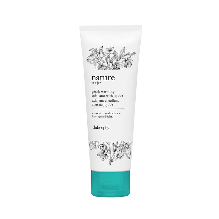 philosophy nature in a jar - gentle warming exfoliator with jojoba, 4 oz