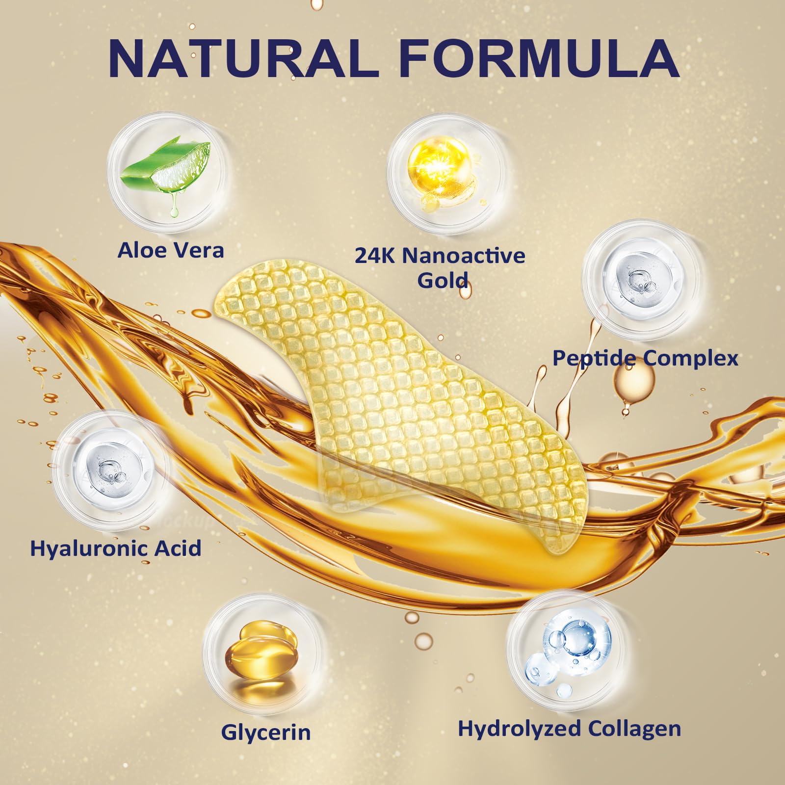 Forehead Wrinkle Patches 24 PCS | Anti Wrinkle Patches | Forehead Wrinkles Treatment | Smooth Fine Lines & Wrinkles | 24K Gold Collagen Patches for Forehead Wrinkle | Reduces Fine Lines & Frown Lines