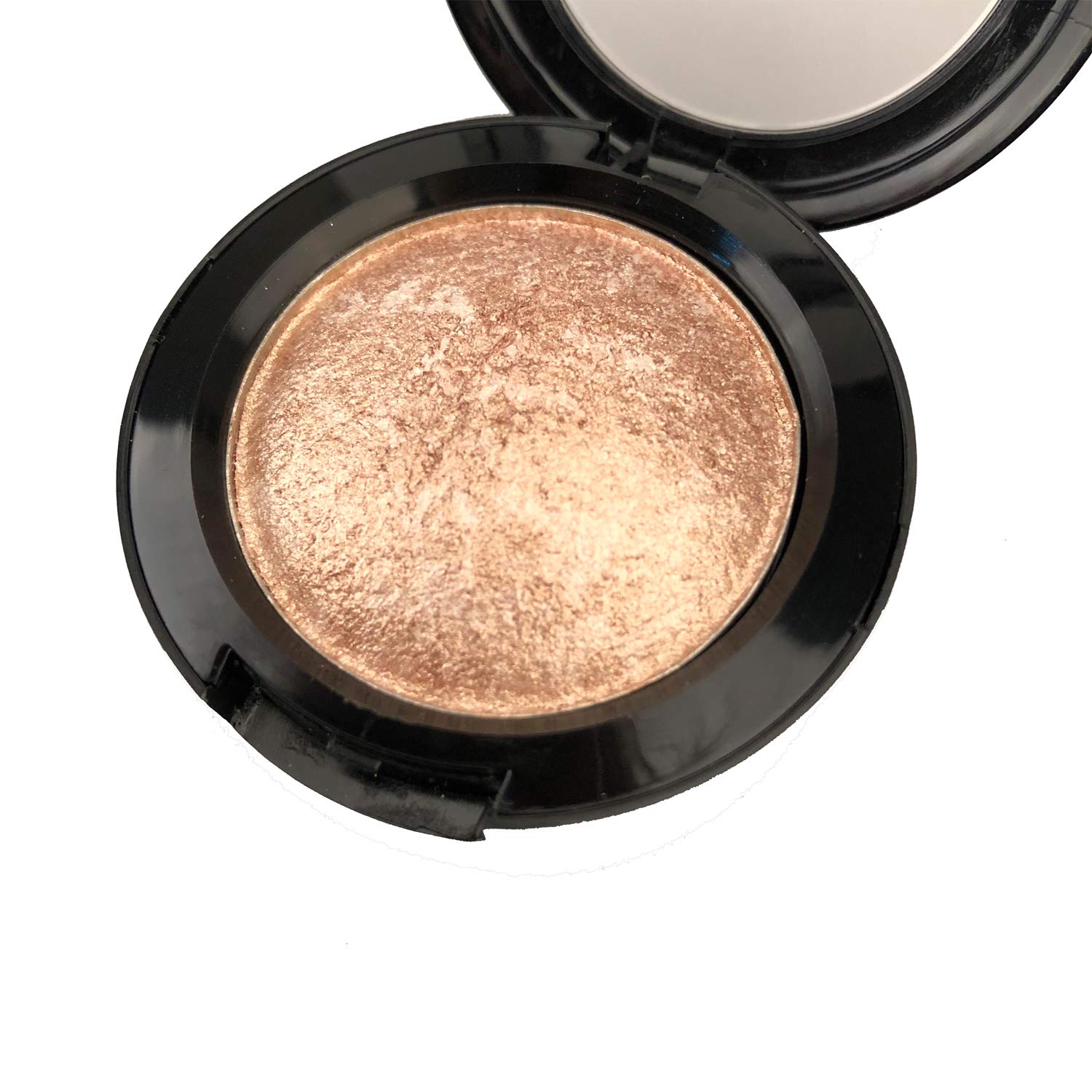Mallofusa Single Baked Eye Shadow Powder Palette In Shimmer 12 Metallic Colors Optional (Golden)