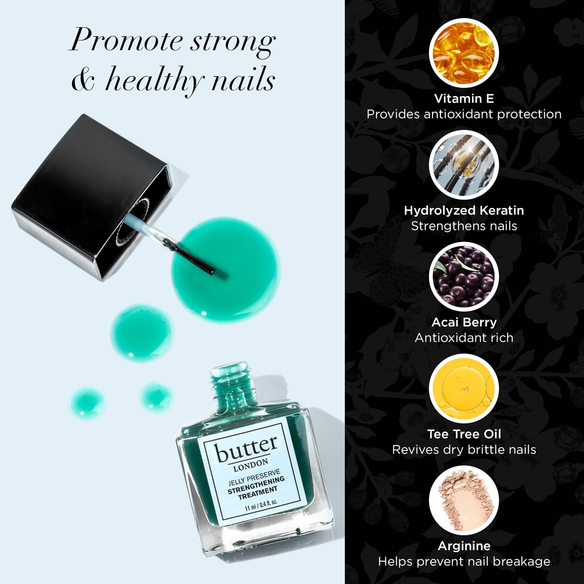 Butter London Jelly Preserve Nail Strengthener - Bramley Apple