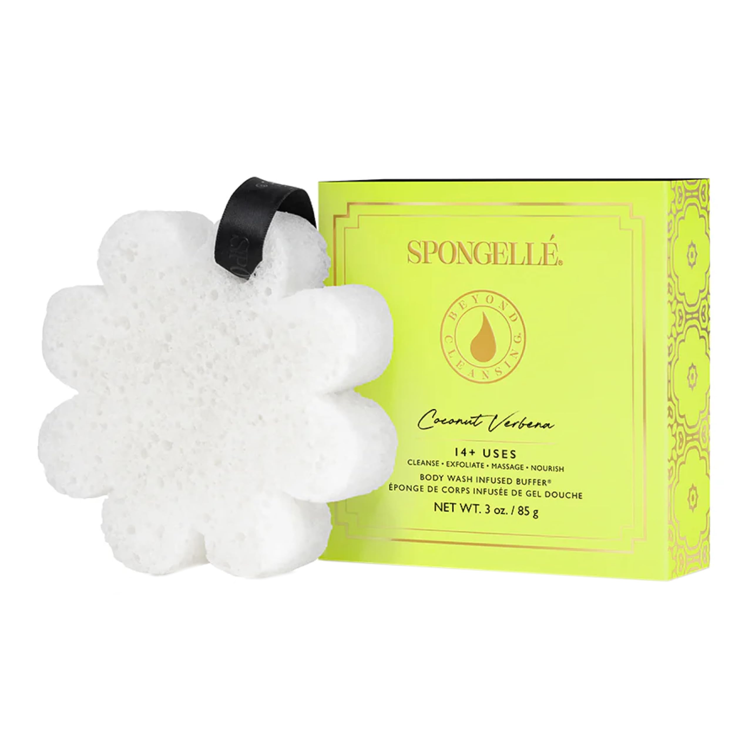 SPONGELLE COCONUT VERBENA BOXED FLOWER BUFFER
