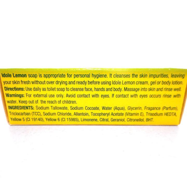 Idole Exfoliating Soap Lemom/Medium 2.82 Oz.