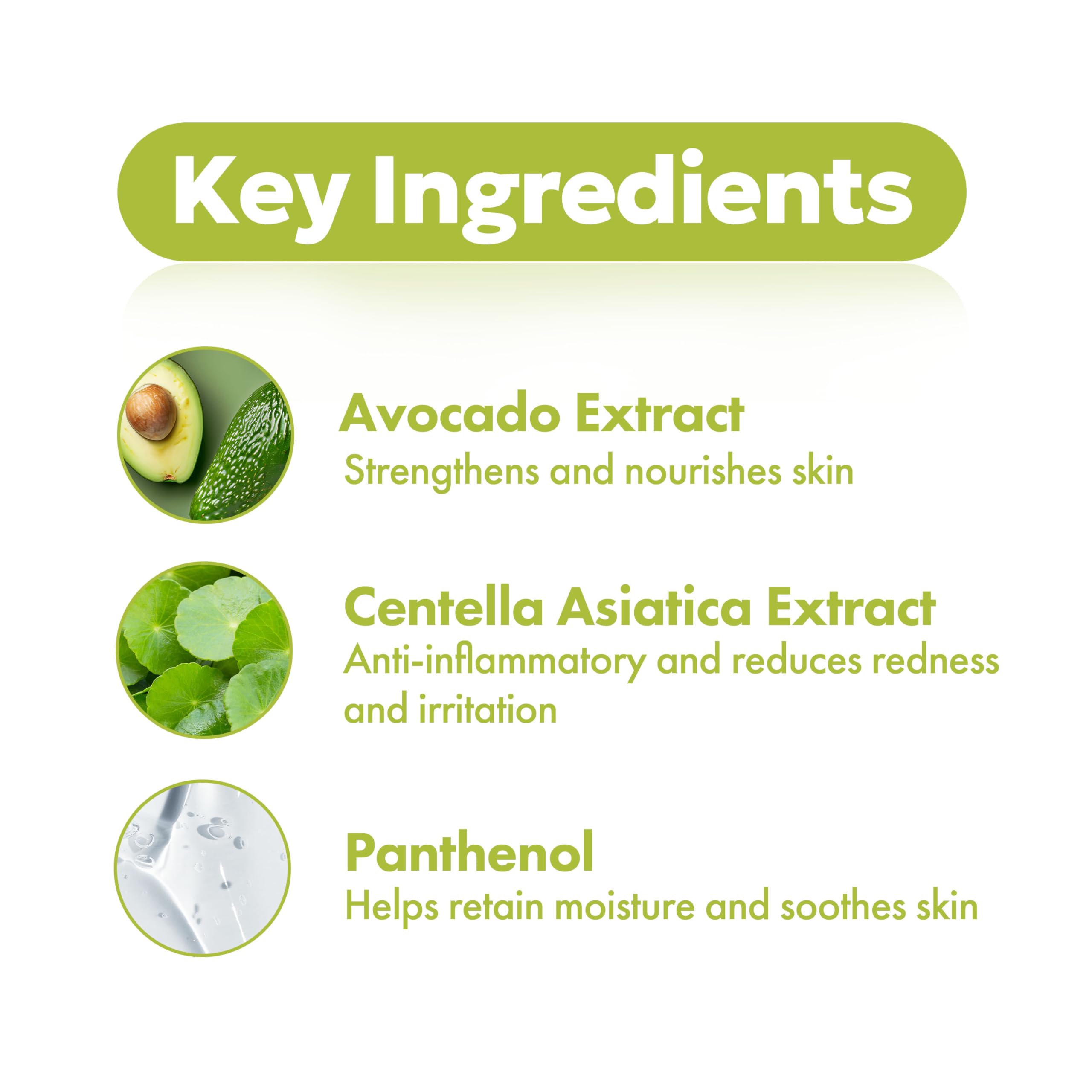 FRUDIA Avocado Relief Face Cream, Calming Korean Face Moisturizer w/62% Avocado Extract, Centella Asiatica & MadecassosideX4 for Dry, Sensitive Skin (1.94 fl oz)