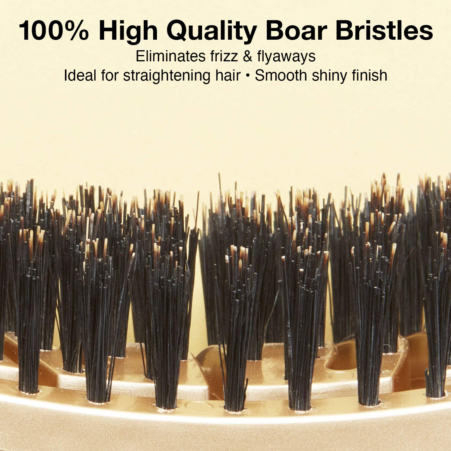 Olivia Garden NanoThermic Flex Collection, 100% Boar Bristles