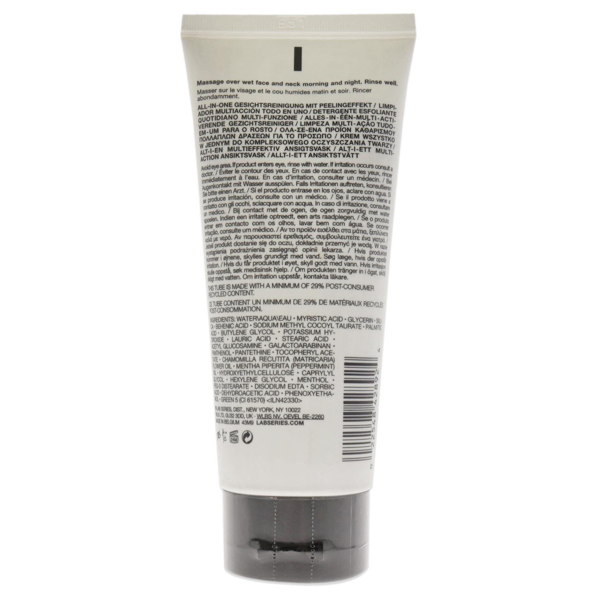 Lab Series - All-In-One Multi Action Face Wash 3.4 oz.