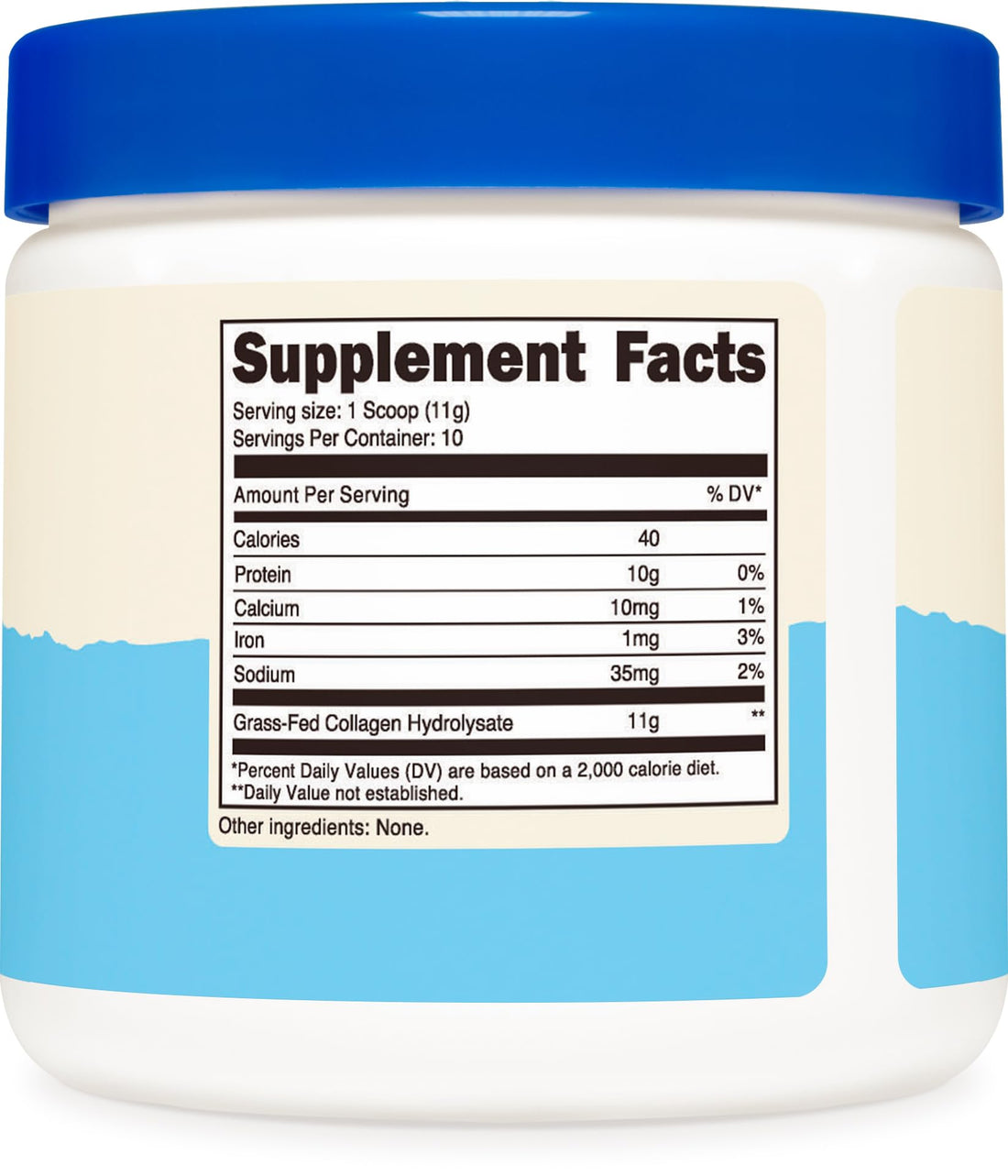 Nutricost Grass-Fed Collagen Powder 4 oz (Unflavored) Type I, Type III Collagen - Gluten Free and Non-GMO