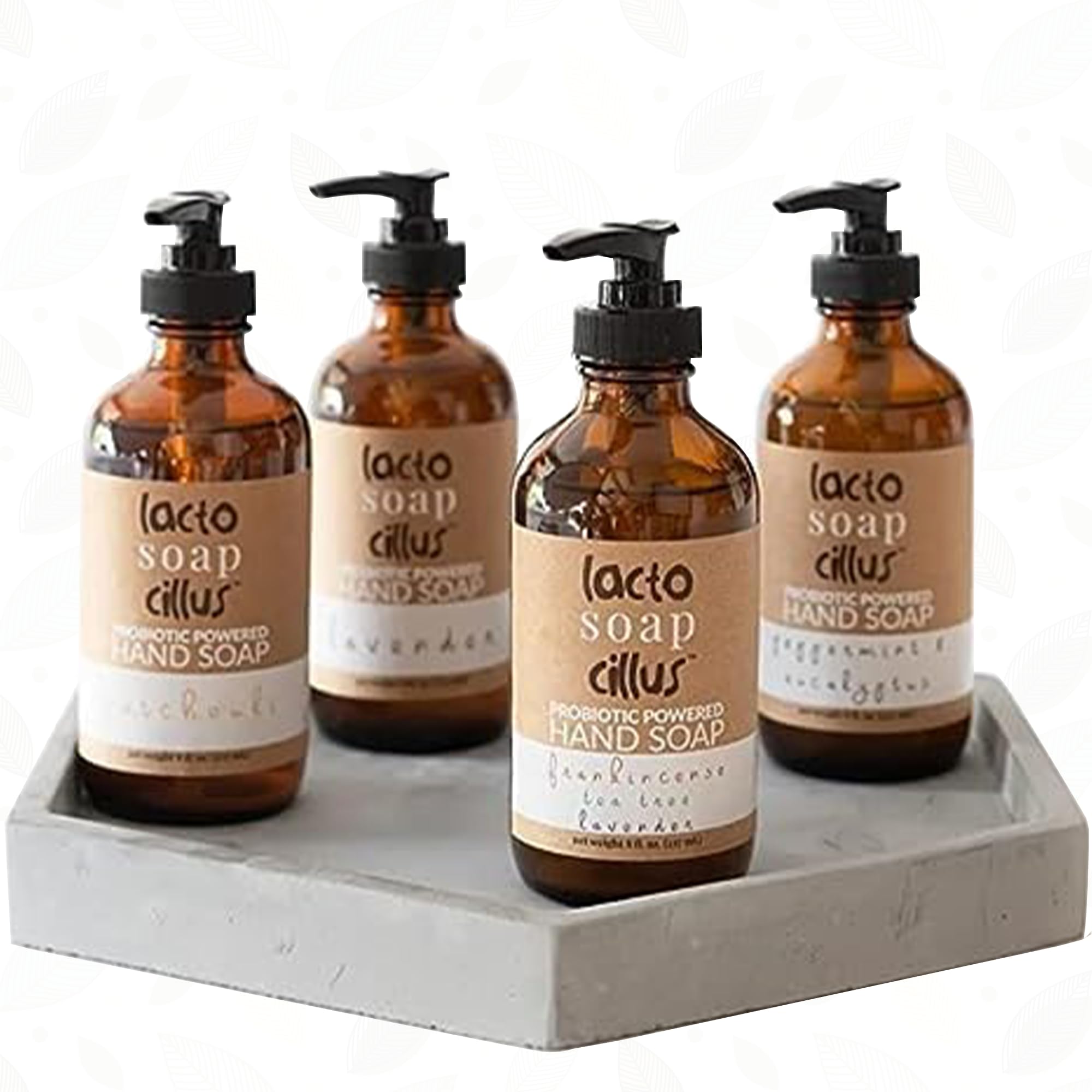 Elemental Wellness, Liquid Hand Soap - Lactosoapcillus Probiotic Soap - Natural, Vegan, and Moisturizing Hand Soap - Lavender Hand Refill Soap, Lavender Essential Oil - Palm Oil Free (8 fl oz)