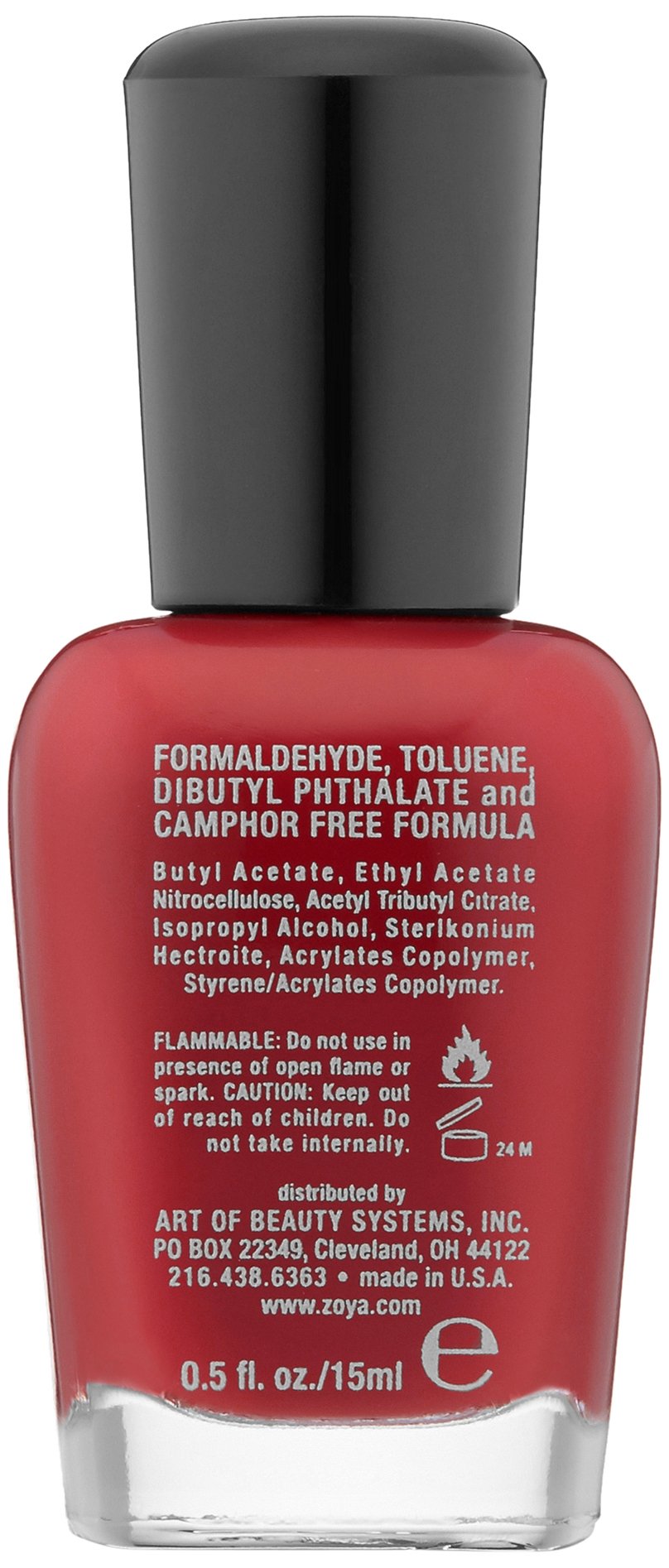 Zoya Nail Polish - Red Andi AD