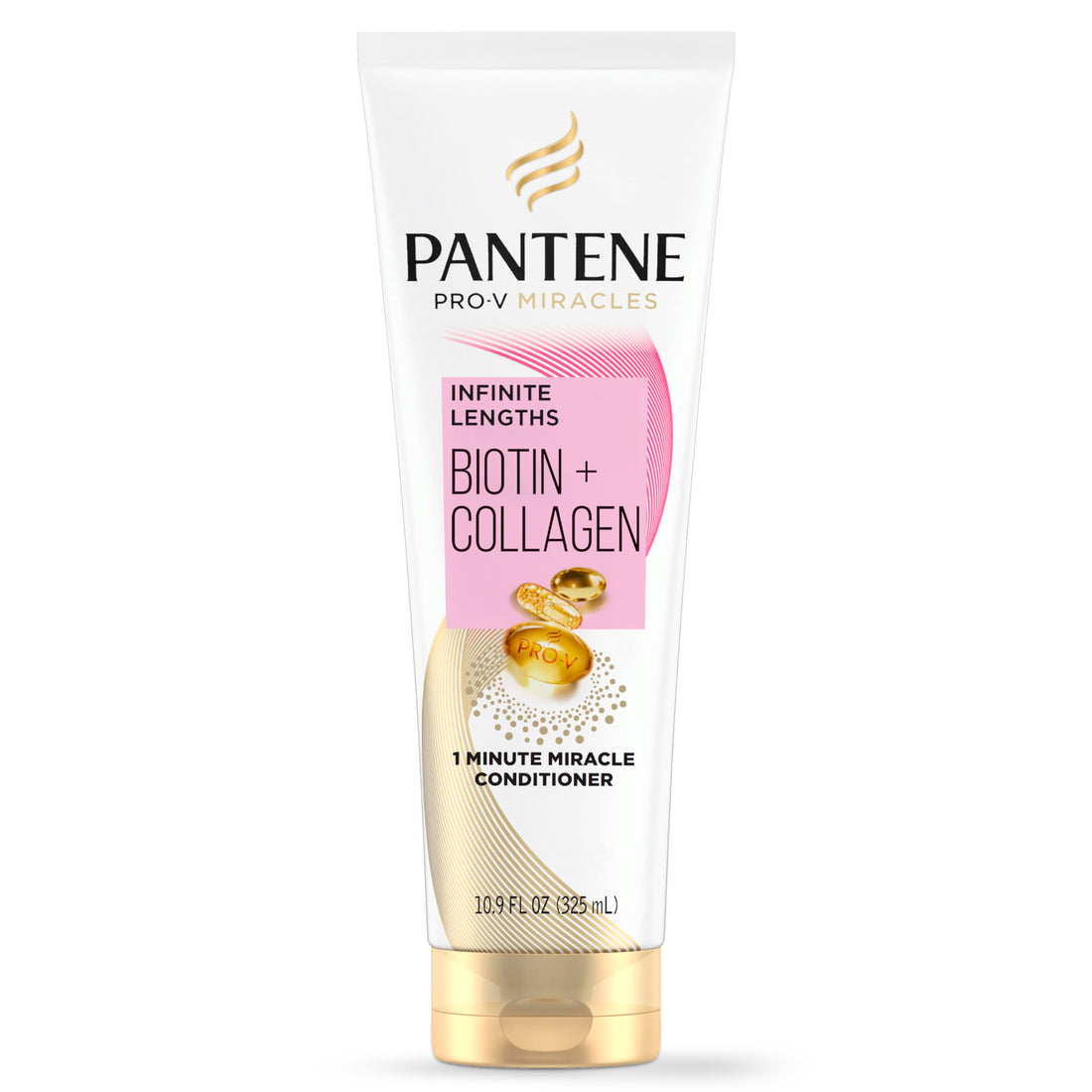 Pantene Pro-V Miracles Infinite Lengths Biotin + Collagen 1 Minute Miracle Conditioner 10.9 Fl oz
