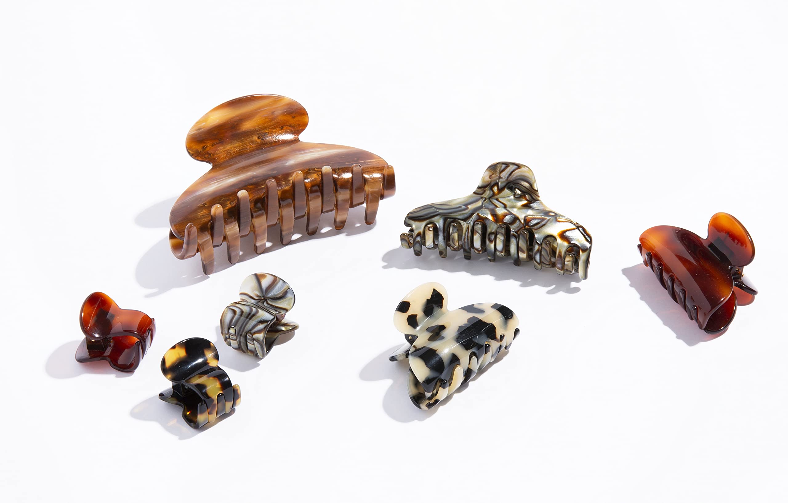 France Luxe Mini Oval Jaw - Onyx