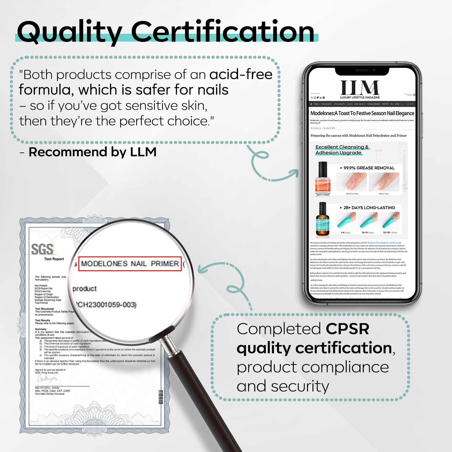 modelones 4 Pcs Nail Dehydrator and Primer, 15 ml Acid Free Natural Prep Dehydrate & Bond Primer Hema-Free Bonding for Nail Supplies