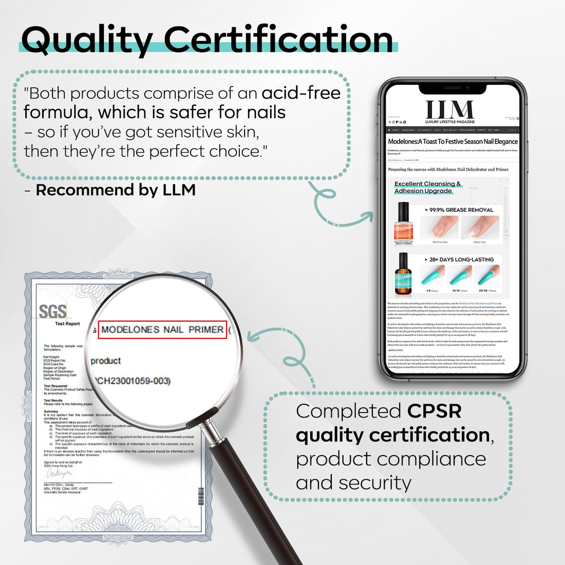 modelones 4 Pcs Nail Dehydrator and Primer, 15 ml Acid Free Natural Prep Dehydrate & Bond Primer Hema-Free Bonding for Nail Supplies