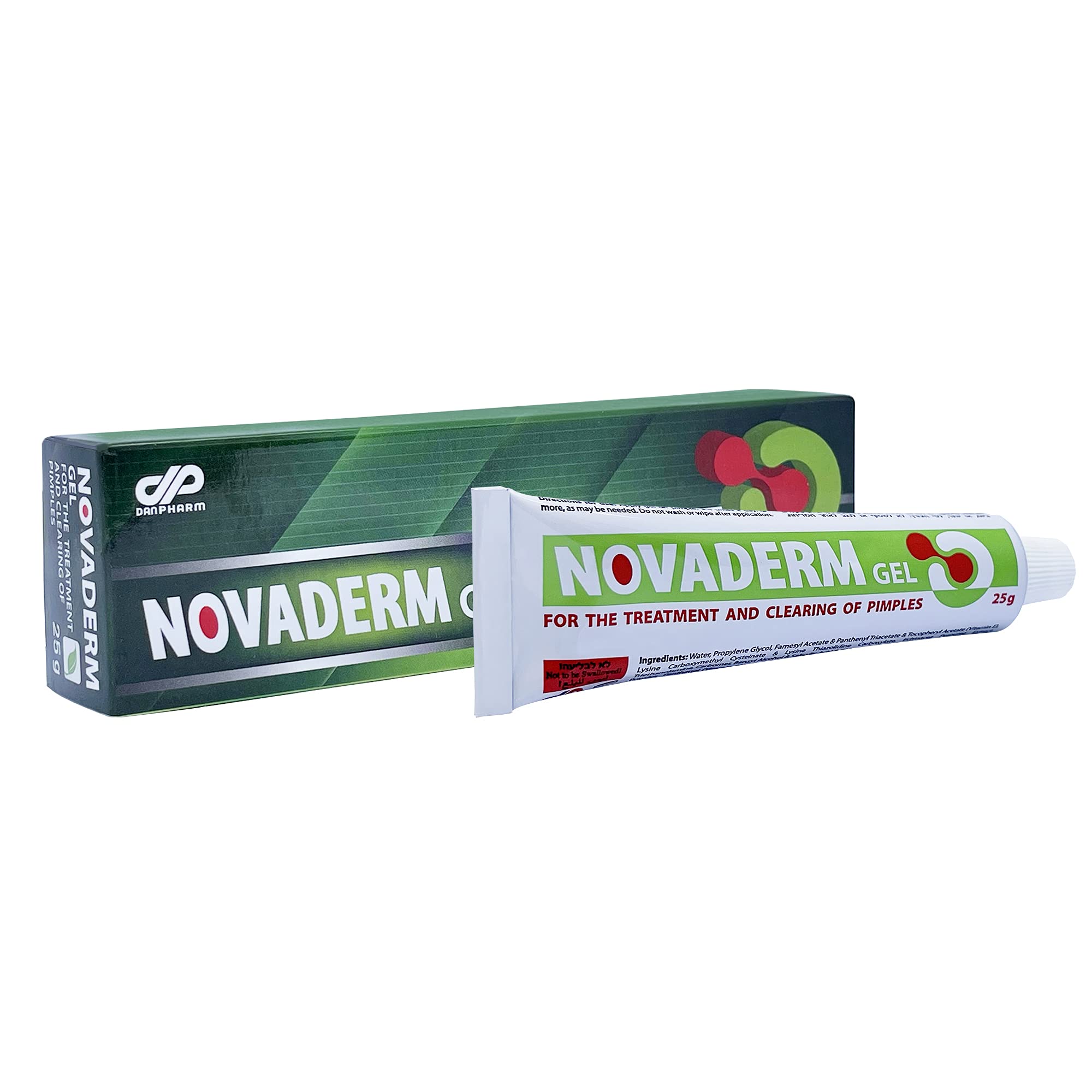 DAN Pharm NovaDerm Gel for the treatment and clearing.