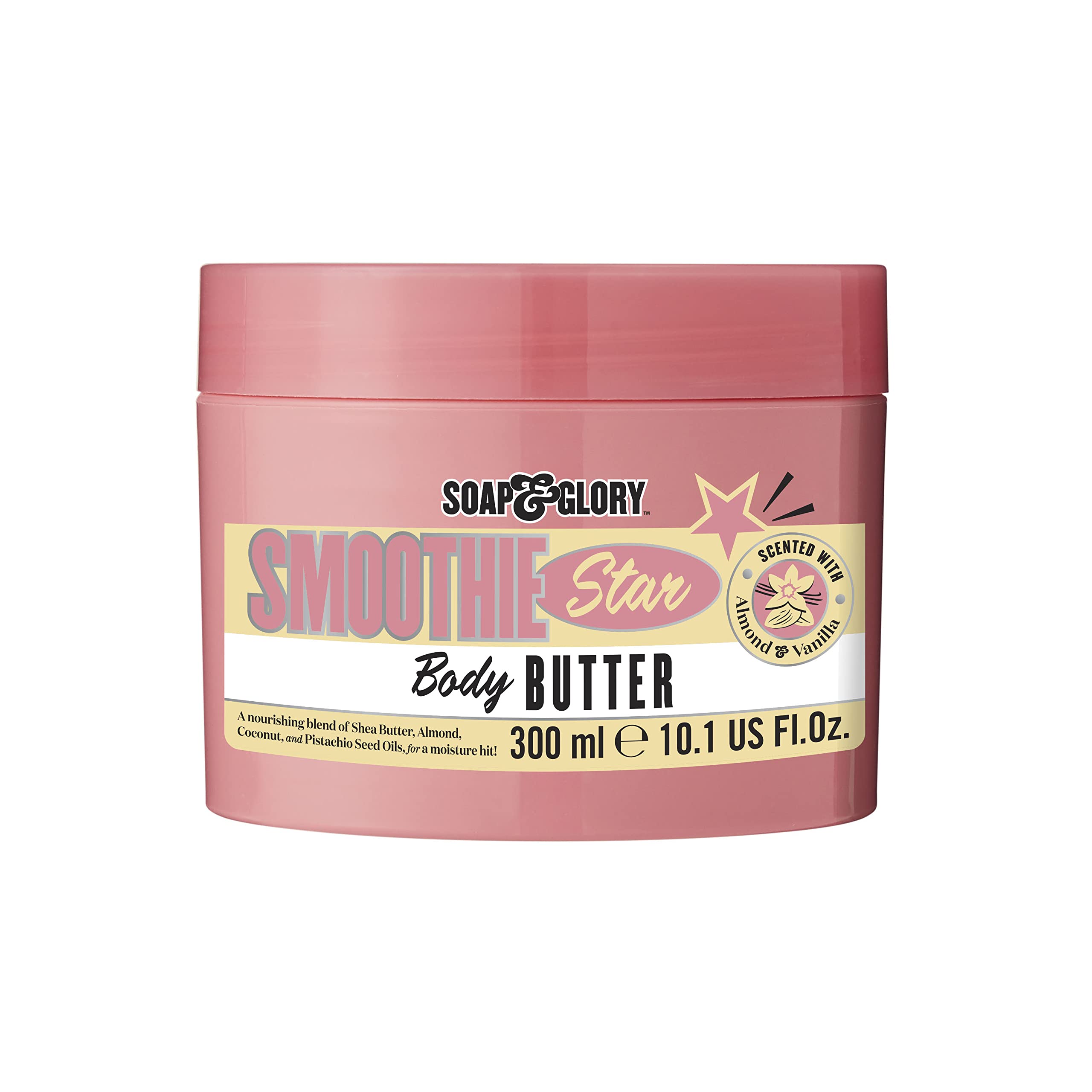 Soap & Glory Smoothie Star Body Butter - Almond & Vanilla Scented 10.1 fl oz - 1 Pack