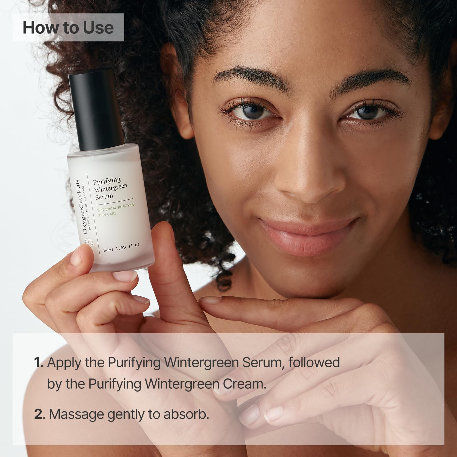 OxygenCeuticals Purifying Kit, 3 products, Cleanser + Serum + Cream, Acne care set, Blemish care set.