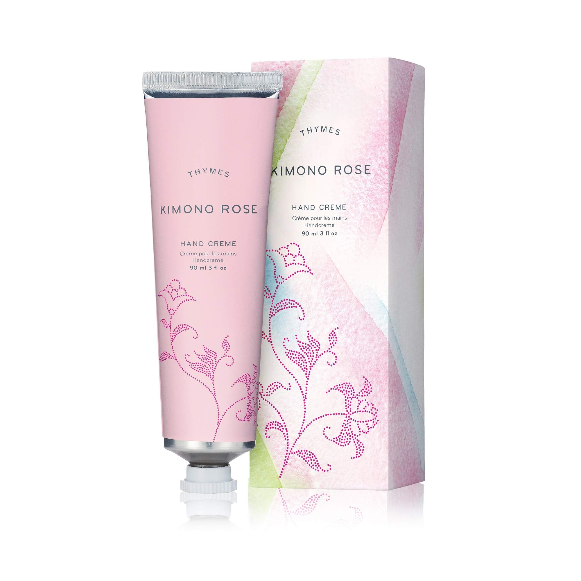 Thymes Hand Crème, Kimono Rose, 2.5-Ounce Tube