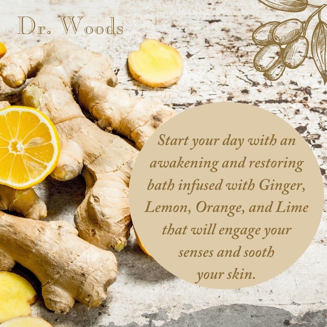 Dr. Woods : Bar Soap Ginger Citrus, 5.25 Oz
