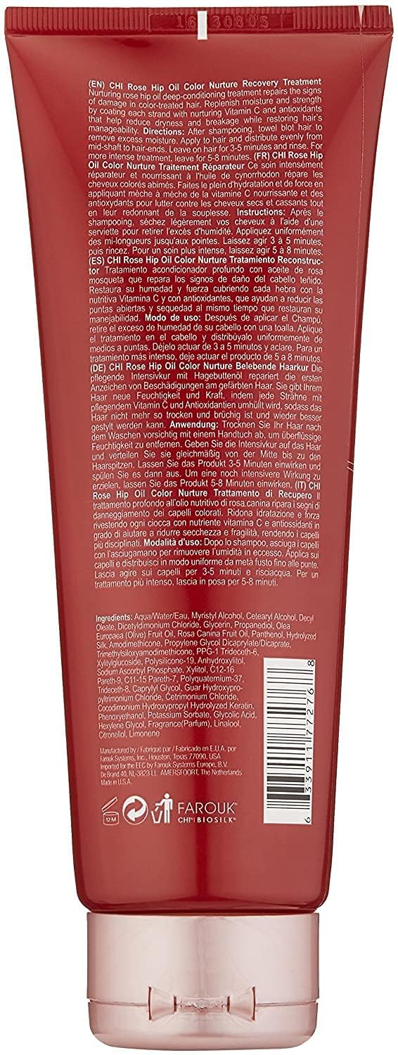 CHI Rose Hip Oil Color Nurture Recovery Treatment 237ml/8oz