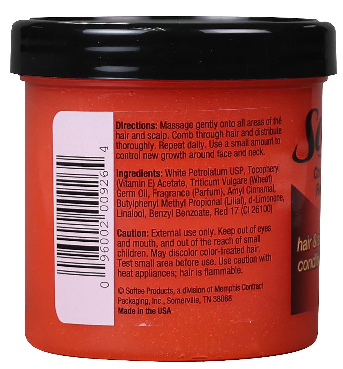 Softee Vitamin E Enriched Hair and Scalp Treatment