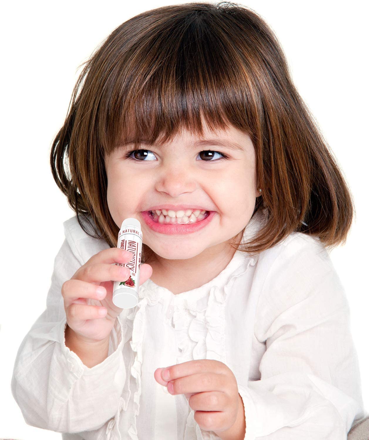 Naturistick Lip Balm - All Natural Flavored Lip Care with Lip Balm Holder - for Men and Women - Made of 100% Natural Moisturizers - Best for Dry and Chapped Lips - 4 Refreshing Flavors - Made in USA