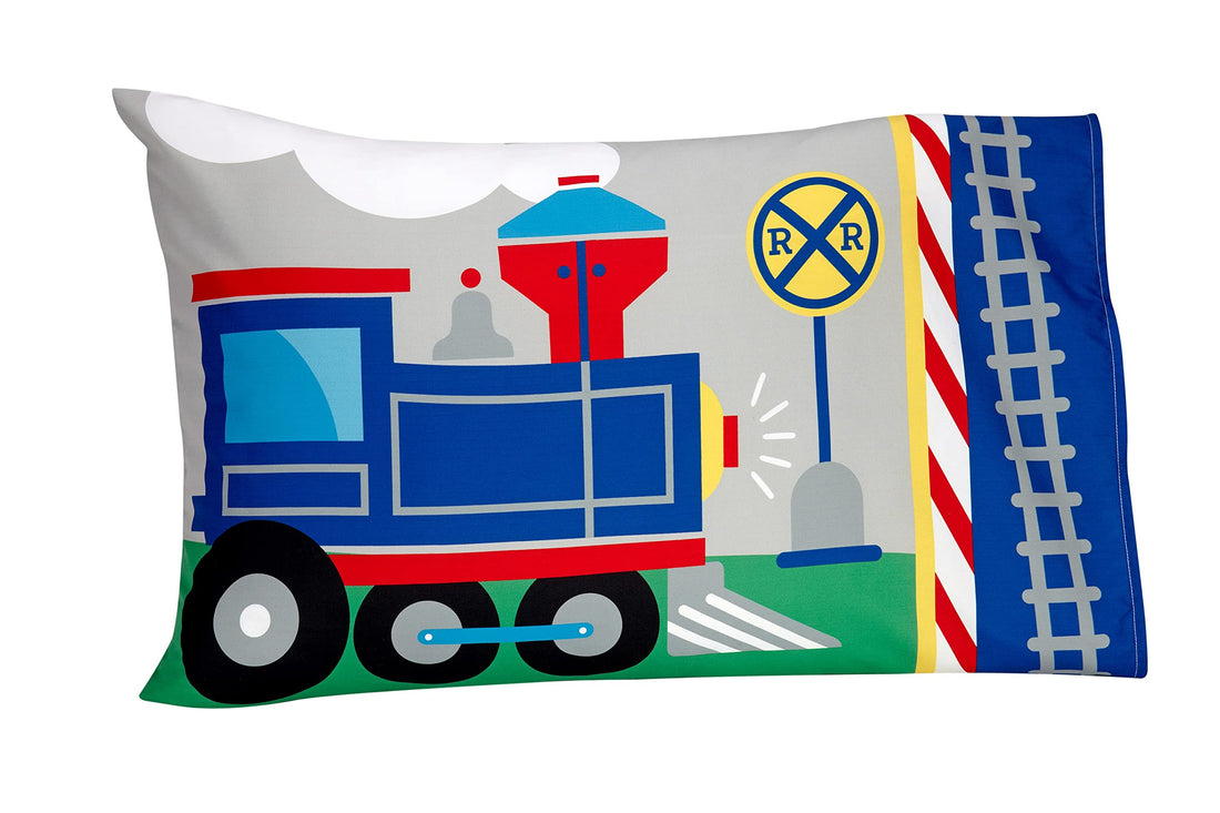 Everything Kids Toddler Bedding Set, Choo Choo , 4 Piece Set