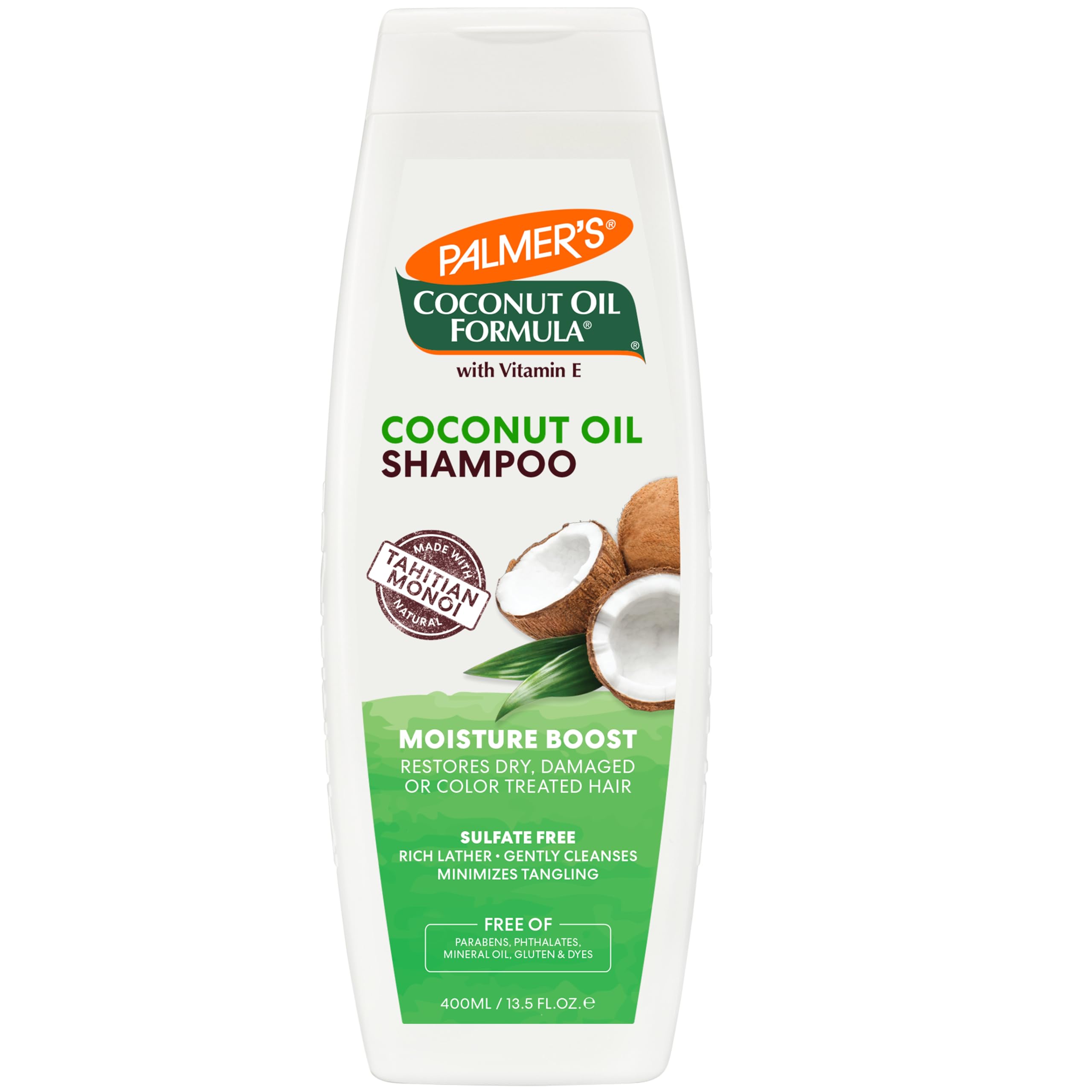 Palmer's Coconut Oil Formula Conditioning Shampoo, 13.5 Fluid Ounce (Pack of 2)