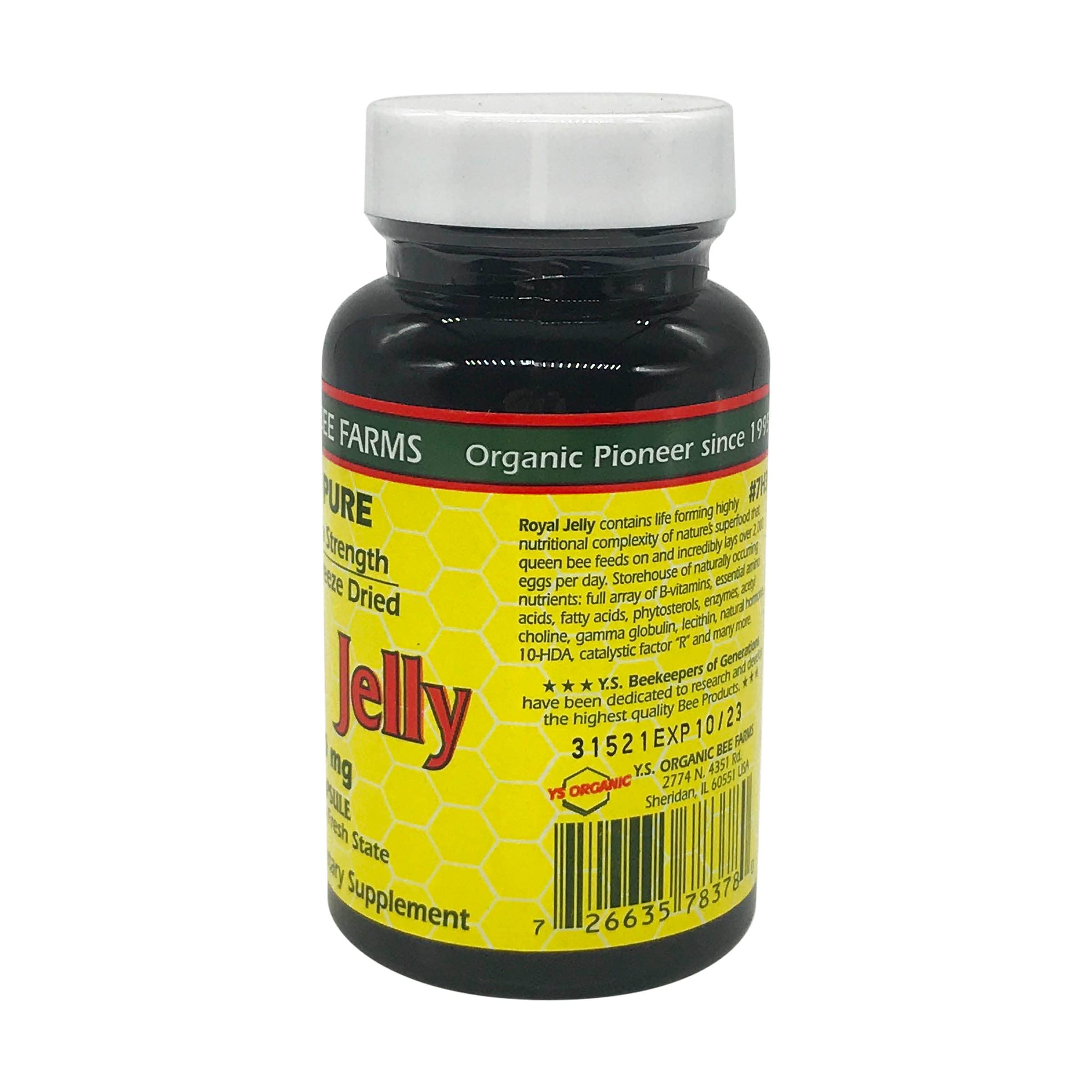 YS Royal Jelly/Honey Bee - Royal Jelly, 2000 mg, 35 capsules