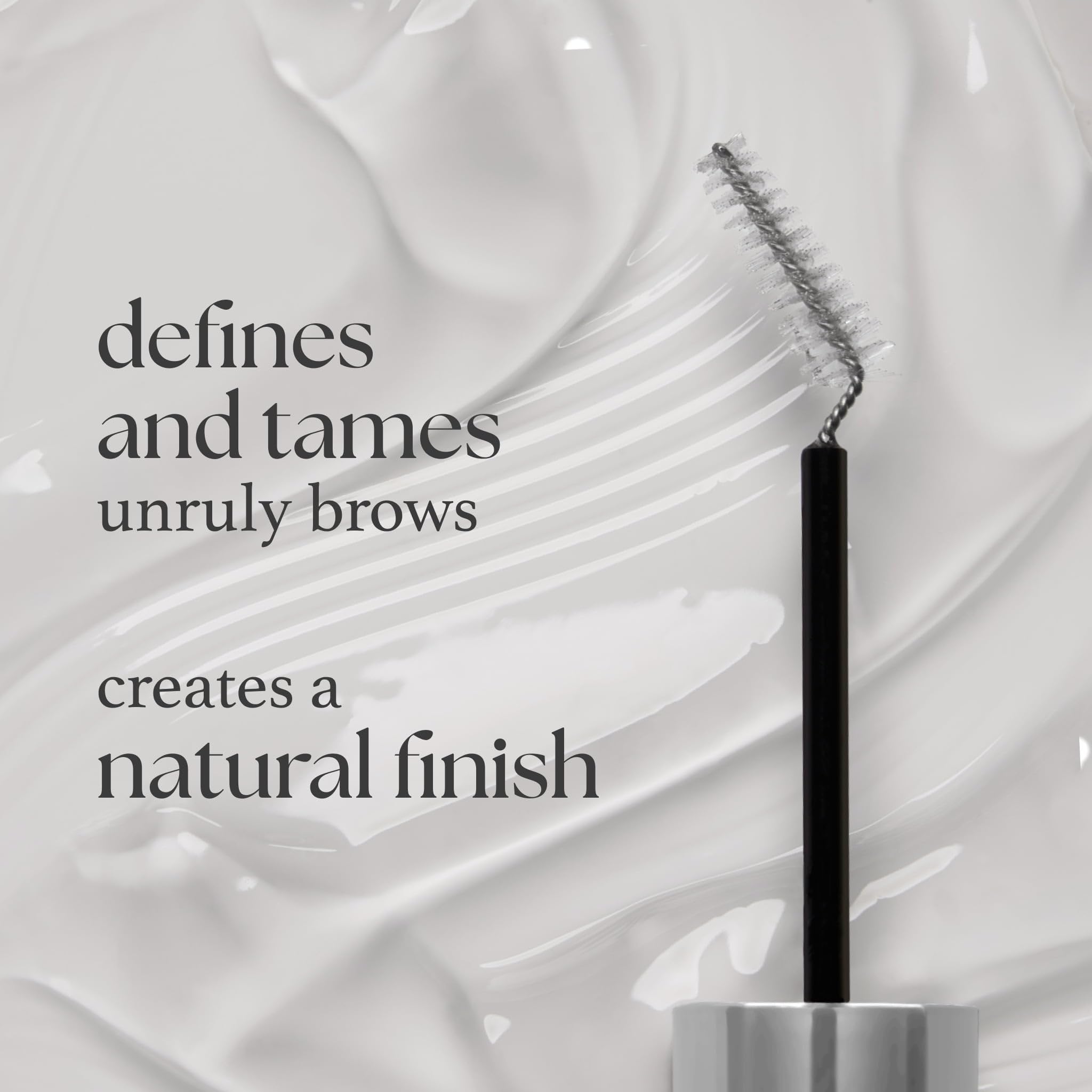 Julep Brow 101 Clear Eyebrow Scultping Gel - Precision Brush For Sculpting – Long-Lasting, Lightweight Formula for Natural,Tamed Brows