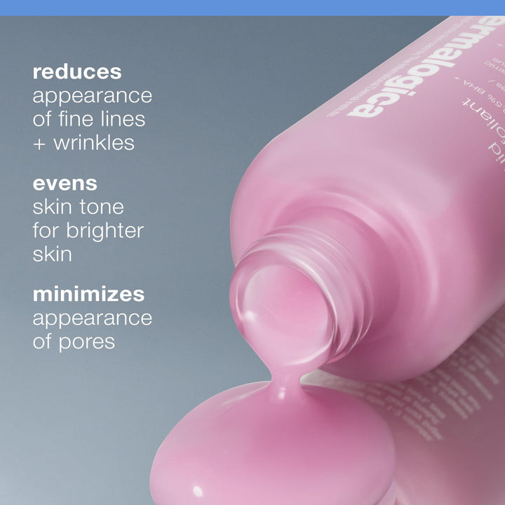 Dermalogica Liquid Peelfoliant with Glycolic Acid, Face Exfoliator Peel with AHA BHA PHA, Smooths Fine Lines and Wrinkles, Unclogs Pores, and Improve Skin Tone - 2 fl oz