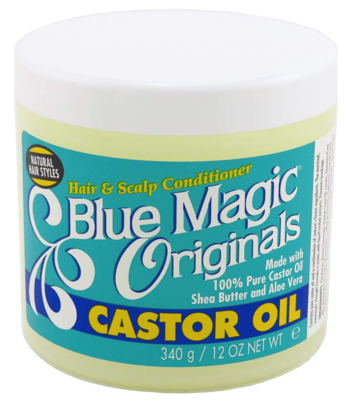 Blue Magic Organics Castor Oil 12oz Jar (3 Pack)
