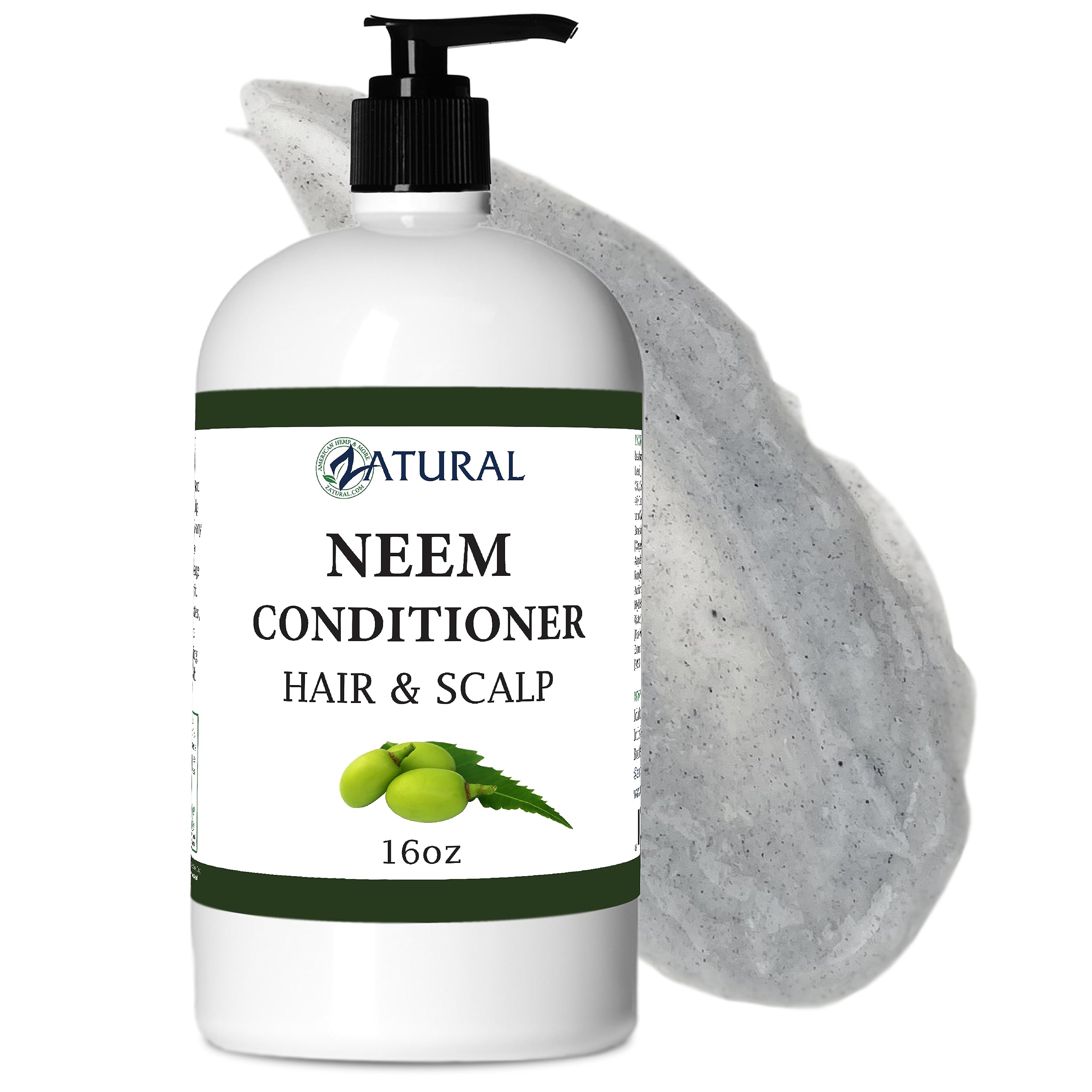 16 Ounce : Neem Scalp Conditioner (16 Ounce), Pure Organic Neem, 3 Sizes, Best Prices