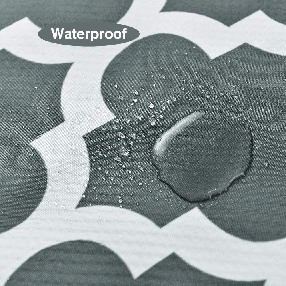 Splat Mat for Under High Chair/Arts/Crafts by CLCROBD, 51 Baby Anti-Slip Food Splash and Spill Mat for Eating Mess, Waterproof Floor Protector and Table Cloth (Lattice)