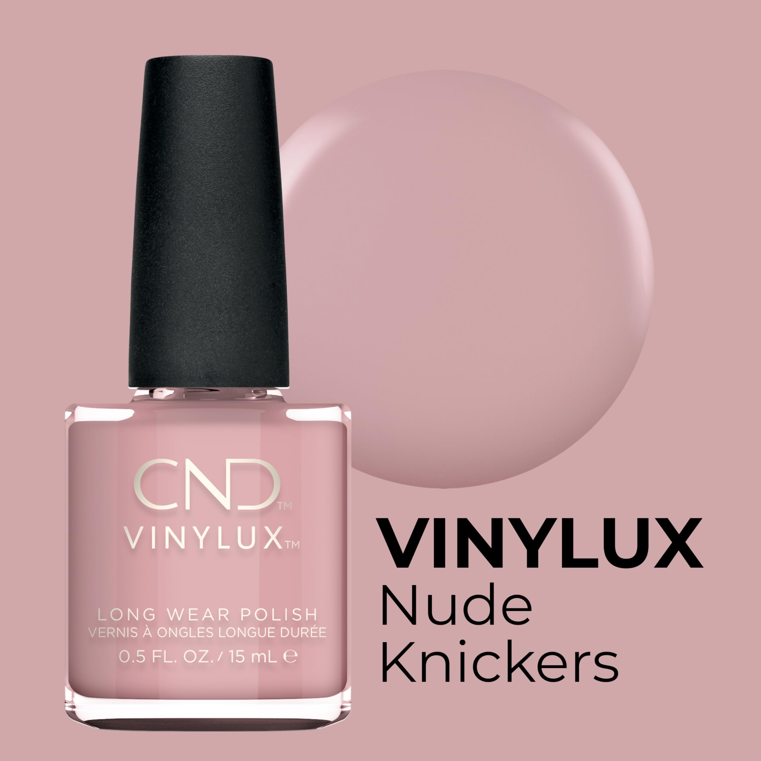 CND Vinylux Long Wear Polish Nude Knickers #263 0.5 Fl Oz / 15 ml