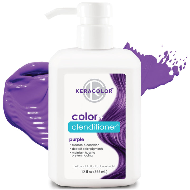 Keracolor Color + Clenditioner, 12oz (Purple)