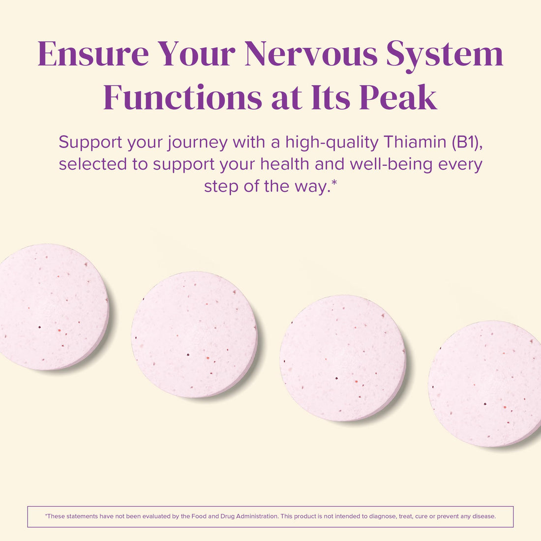 Barimelts Vitamin B1-90 Fast-Dissolving Tablets (3-Month Supply) - Sugar-Free Bariatric Vitamins for Women, Natural Berry Flavor