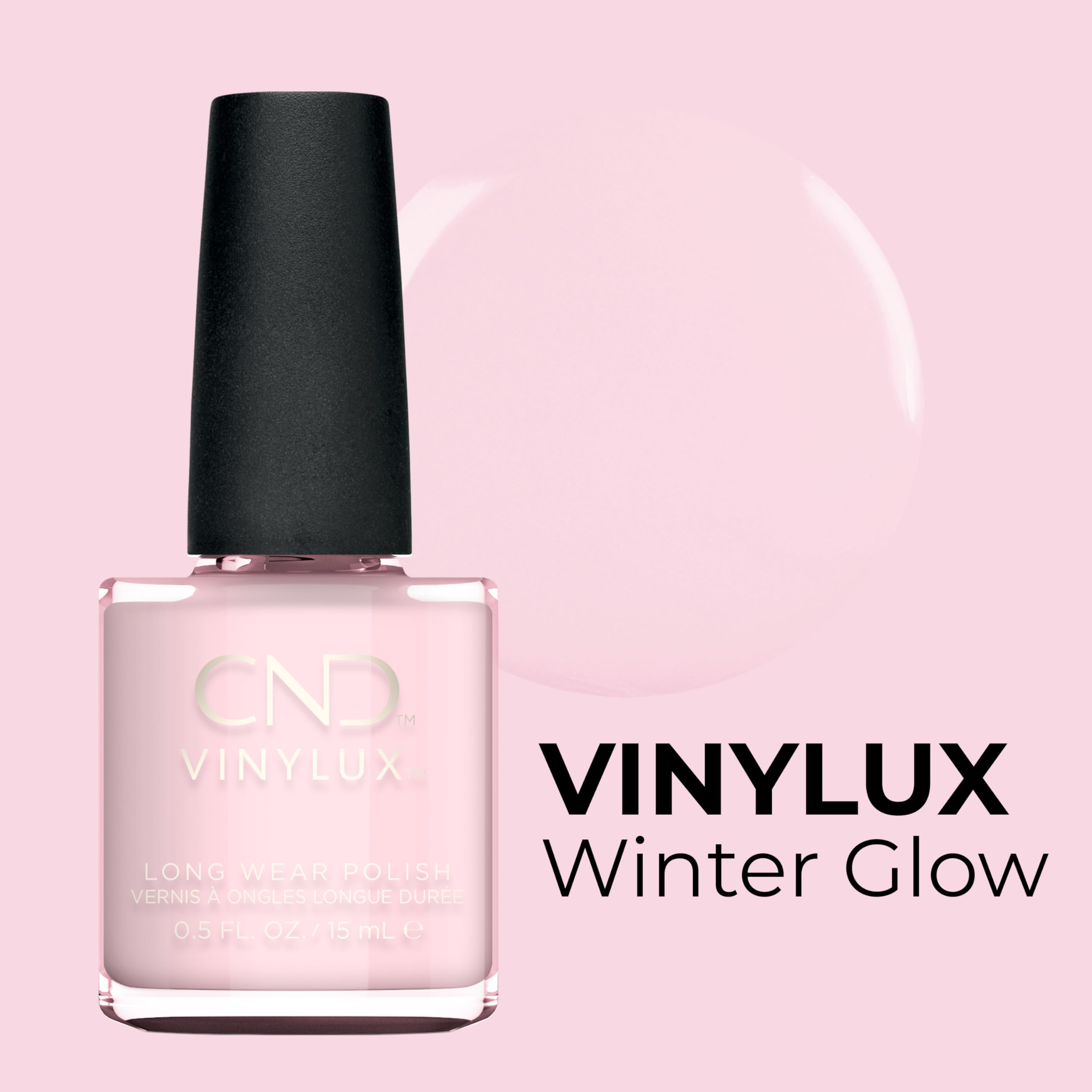 CND Vinylux 203, Winter Glow, 0.5 Ounce