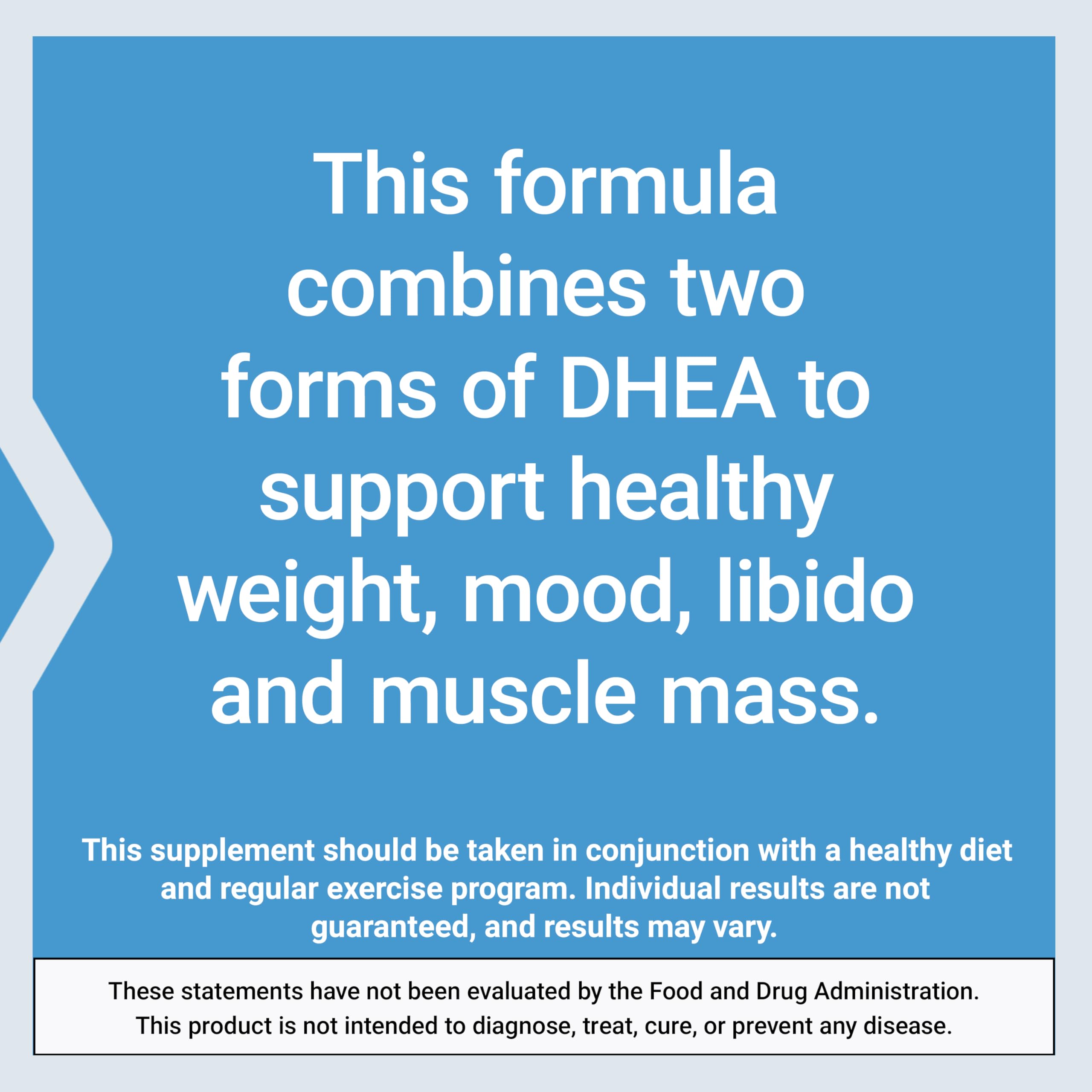 Life Extension DHEA Complete with 7-Keto - Supports Healthy Body Weight, Mood, Lean Muscle Mass, Libido & More - Non GMO, Gluten-Free, Vegetarian, 60 Capsules