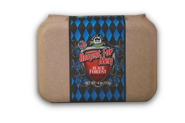 Honest For Men Black Forest Beard Wash - 100% All Natural Ingredients - Best Beard Shampoo and Conditioner for a Healthy Beard - Hand Crafted in U.S.A